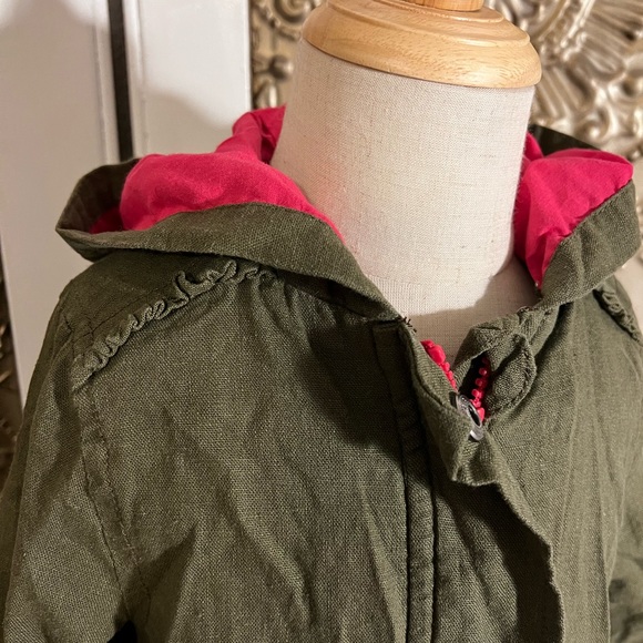 Joe Fresh linen blend lightweight jacket, size toddler 3 - Picture 2 of 5